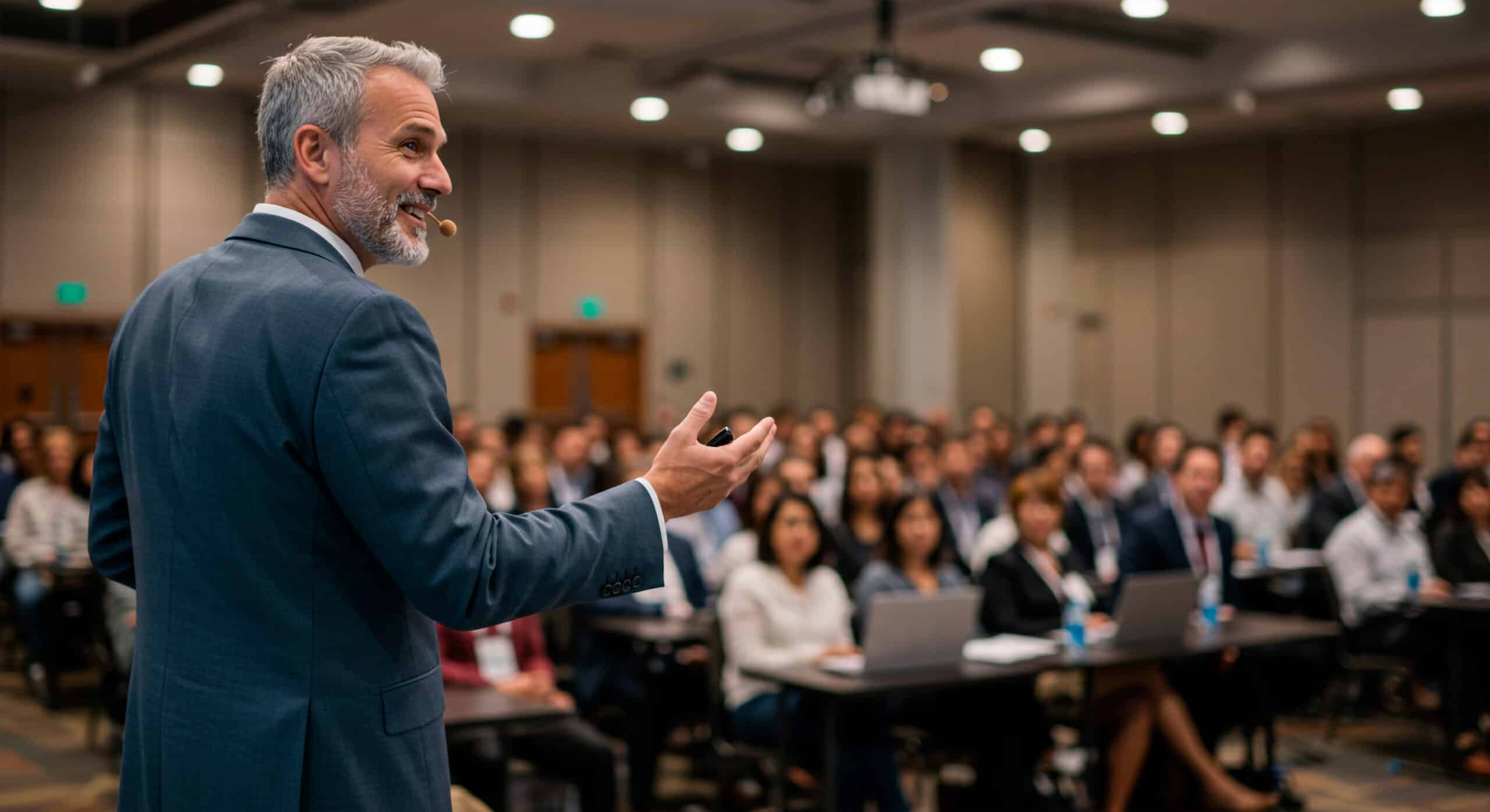 Resilient leader with confident presentation skills