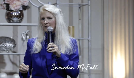 Snowden McFall keynoting at She is Fierce